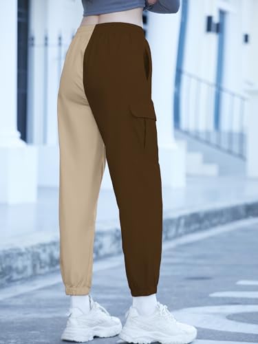 Image of SANGTREE Girls & Womens Drawstring Cargo Jogger Pants,3 Years - Women 3XL