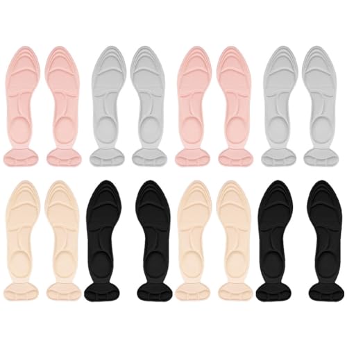 8 pares de almohadillas para tacones altos miniatura 1