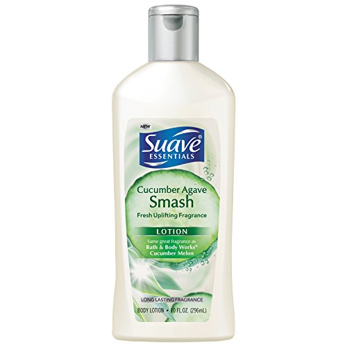 Suave Essentials Body Lotion, Cucumber Agave Smash, 10 oz