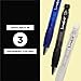 SAKURA 50282 SumoGrip 0.5-mm Pencil with Eraser, Clear Blue