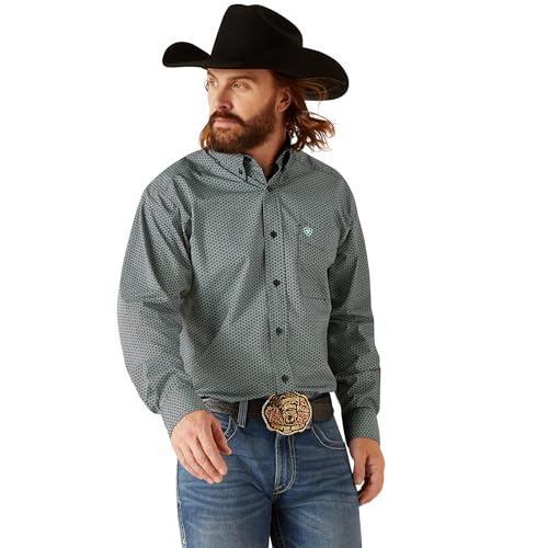 Ariat Men's Big and Tall Classic Fit Wrinkle Free Shirt