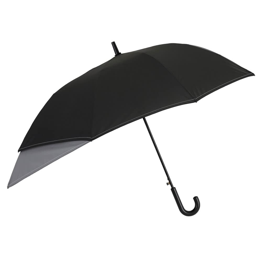 Ogawa AIRWALK Kids Umbrella 21.7in Black Jump Type Transparent Window Japan