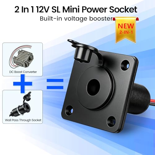 Image of Starlink Mini Wall Pass Through Socket, Bulit in Power Booster
