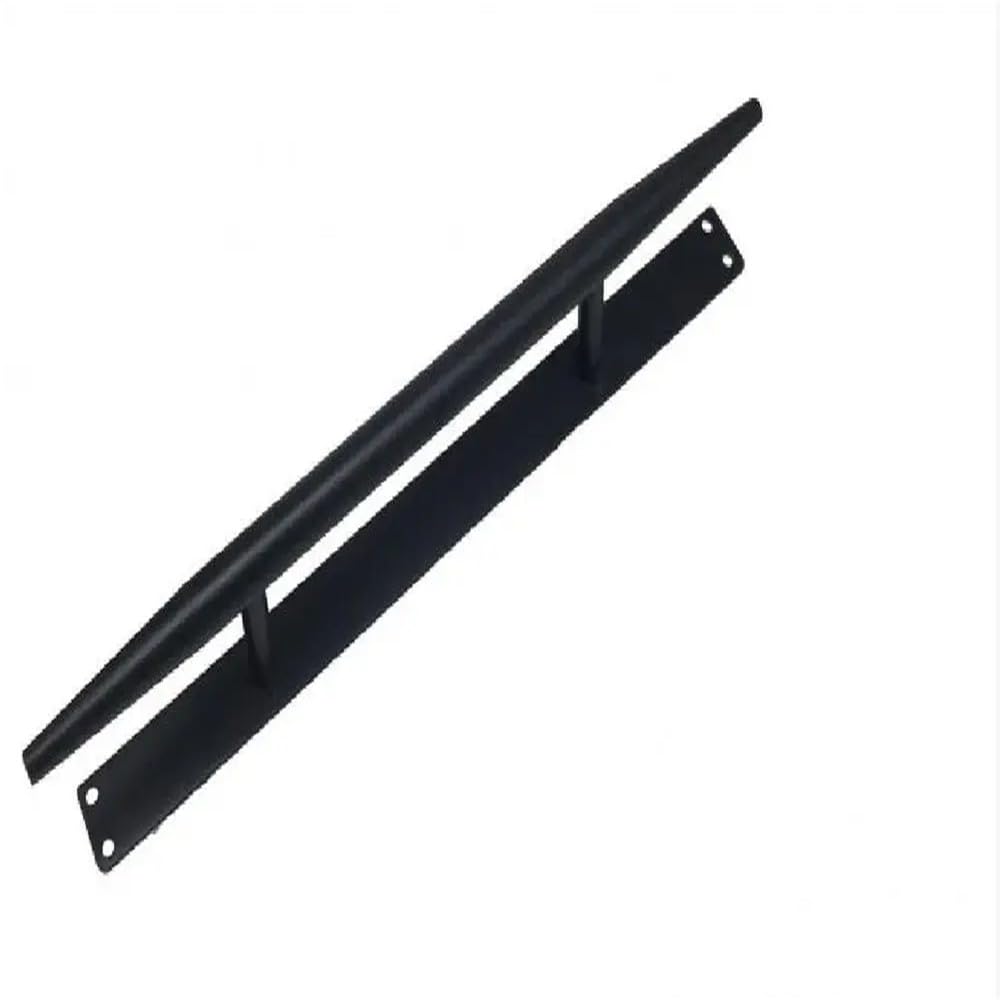 Poignée de porte coulissante de grange en acier au carbone noir mat 416mm