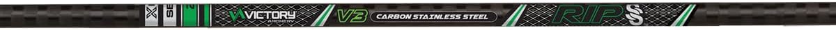 Victory Archery RIP SS 0.204" 200/250/300/350/400 Spine Small Diameter Carbon Hunting Arrow Shafts 12 Pack