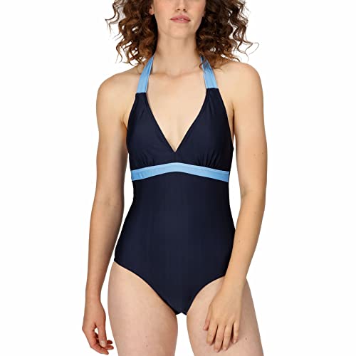 Regatta Women Flavia Swimming One Piece Costume - Navy - 10