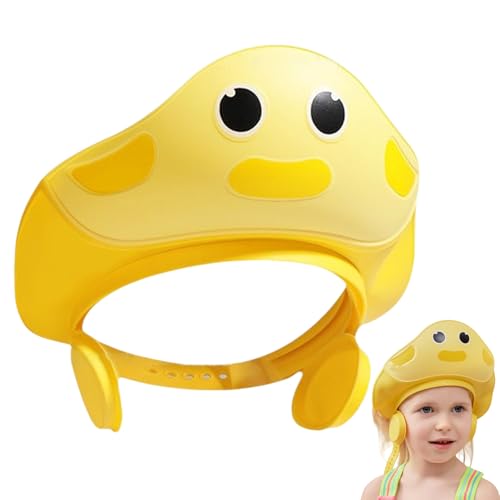 Gorro Ducha Bebé - ABS, 29x26x5cm Visera Baño Ensanchada Cómoda | Accesorio Impermeable Protección Cabello 6 Meses+, Niños Pequeños, Niños, Hora Baño, Fácil Uso