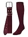 TCK Sports Baseball/Softball Belt & Socks Combo Set (Maroon, Small)