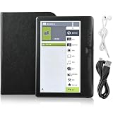 BK7019 Lettore di ebook da 7 pollici, schermo colorato portatile Design LCD TFT da 7 pollici Memoria RAM ARM9 Core 512 MB ad alta velocità Supporta scheda per amanti dei libri (Memoria 8G)