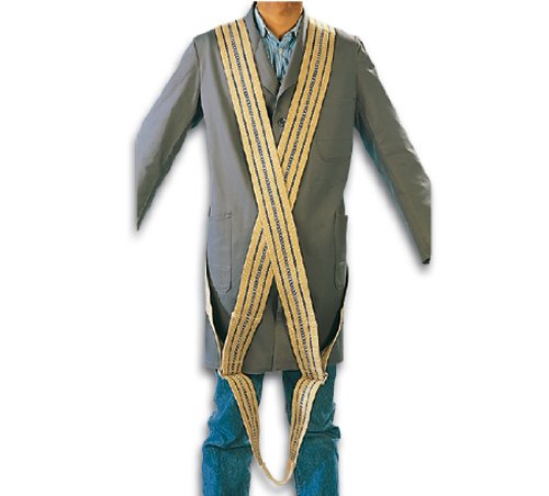 Kreuztragegurt aus Jute - Tragkraft 80 kg - Länge max. 520 cm - Breite 8 cm