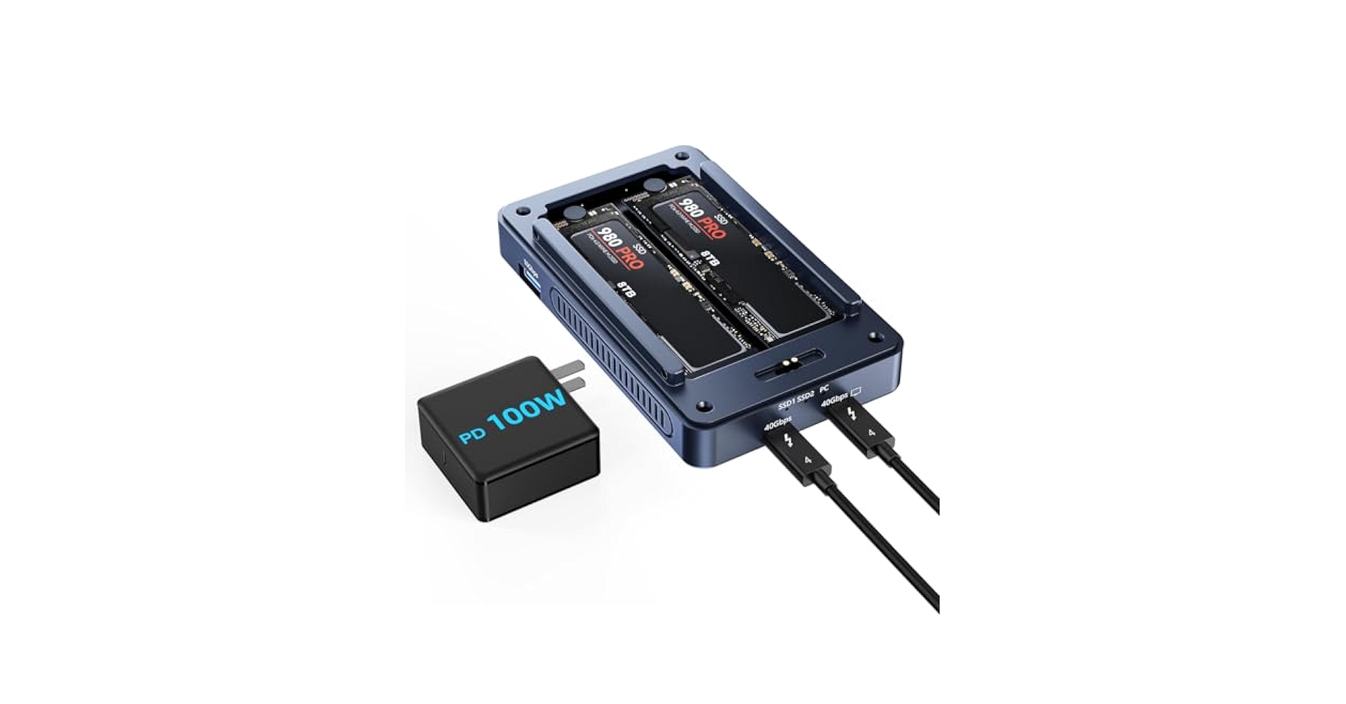 Amazon.com: ACASIS 40Gbps M.2 NVMe SSD Enclosure, Cooling