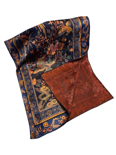 Foulard long en soie HangErFeng 1190 contre les irritations de peau