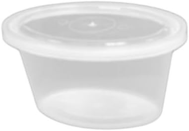Newspring Ind. Pactiv YE502 Ellipso 2 Oz Clear Portion Cup - 1000 / CS