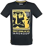 machine Washable Nintendo Zelda T Shirt Ganondorf King of Evil Logo Nouveau Officiel Homme Size XL