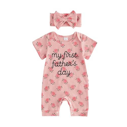 citgeett Floral First Fathers Day Outfit
