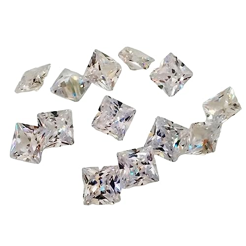 3mm Princess Cut CZ Stones