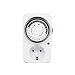 Produktbild MLYDW Smart Stecker 24 Stunden Mini Timer für intelligente Steckdose, 220V 16A, Smart Home Timer, weiß