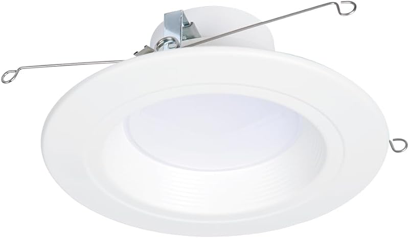 RL 5/6 inch LED recessed Can Light Trim, 5CCT, dimmable, 600 lm