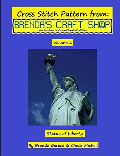 Statue of Liberty Cross Stitch Pattern: from Brenda's Craft Shop