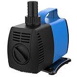 JAJALE 634 GPH Amphibious Submersible and Inline Water Pump - For Aquarium, Pond,...