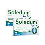Soledum Kapseln forte | bei Erkrankungen der Atemwege wie Bronchitis & Sinusitis | Erkältungskapseln mit Cineol | entzündungshemmend & schleimlösend | ab 12 Jahren geeignet | 2 x 20 Kapseln