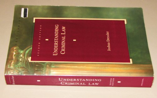 Understanding Criminal Law 2nd Edition. 0820527173 Book Cover