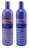 Clairol Shimmer Lights Blonde & Silver Shampoo & Conditioner Set