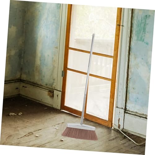 BAZEITFLOW Edelstahlbesen mit Langem Stiel Ergonomisch für Innen und Außen Robustes Patio Badezimmer reinigungsgerät Vielseitig Langlebig und Komfortabel für Haushalt und Garage – Bild 7