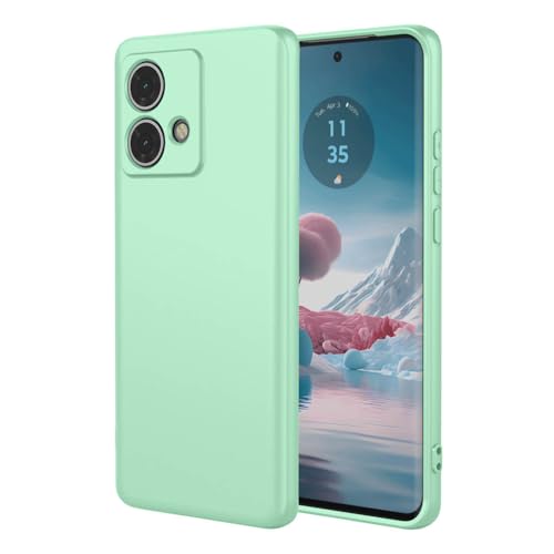 SEAHAI Case for Motorola Edge 40 Neo, Ultra Thin Silky-Soft Touch Liquid Silicone Phone Cover with Shockproof Airbag Design