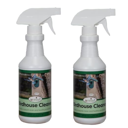 JCs Wildlife Birdhouse Cleaner 16 oz. Spray - Natural Enzyme Formula (2, 16 oz. Spray Bottle)