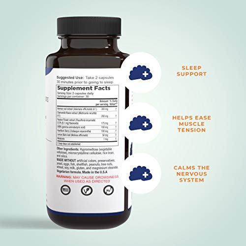 Life Seasons Anxie-T And Rest-Zzz Bundle - Stress Relief Supplement And Sleep Supplement - Relax And Calm Mind, Aid Restlessness - 60 Capsules Each #TOP3