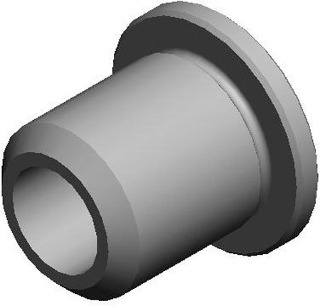 .2501 Dia. (A).4078 Dia. (B), 9/16 Dia. (C), 7/16 (D), 1/16 (G), Bullet Nose Pin Liner (1 Each)