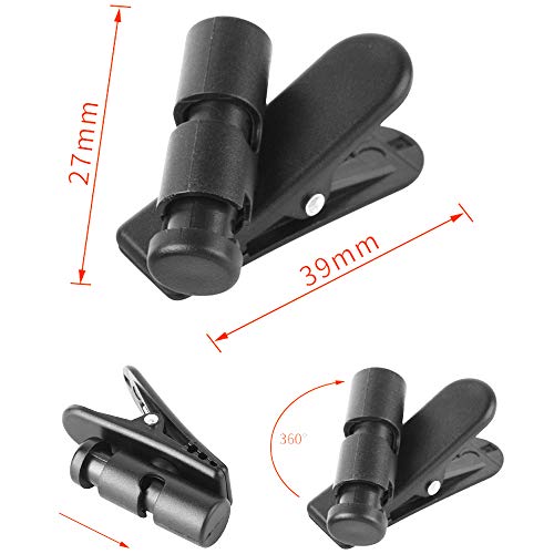 2 Packs Earpiece Headphone Earphone Earbud Cable Clip Clamp Hooks Compatible with Sennheiser IE80S I - //coolthings.us