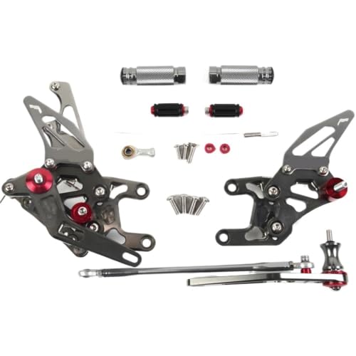 Repose-pieds réglables CNC pour CBR1000RR en aluminium haute précision