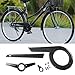 Aosekaa Premium Bike Chain Guard for 40-42T Cranksets - Essential Gear for Cyclists, with Tail Fixed, 330-430mm
