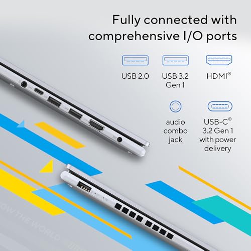 ASUS Vivobook 16 X1605VA Laptop | 16.0" WUXGA 16:10 Screen | Intel Core 5-120U | 16GB RAM | 512GB PCIe SSD | Windows 11 | Silver - Image 5