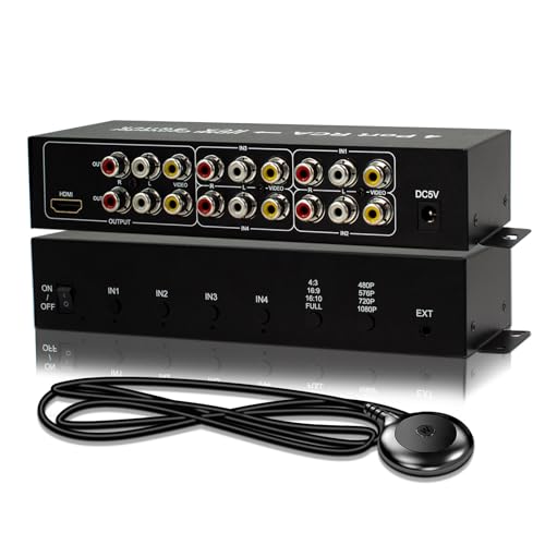 RCA a HDMI para conectar tu WII y PS2 al televisor del salón con Wiistar
