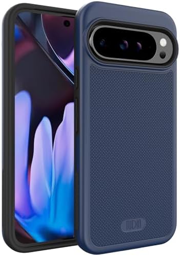 TUDIA MergeGrip [Military Grade] Designed for Google Pixel 9 Pro XL Case 2024, [DROP TESTED] Dual Layer Shockproof Slim Non-Slip Heavy Duty Protective Phone Cases - Indigo Blue