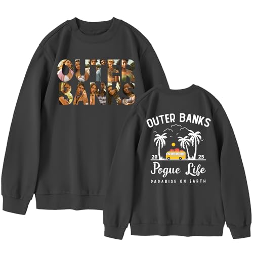 Outer Banks Sweatshirt,Outer Banks Pogue Life Graphic Hoody Unisex Long Sleeve Hoodies Preppy Hoodies Hooded2