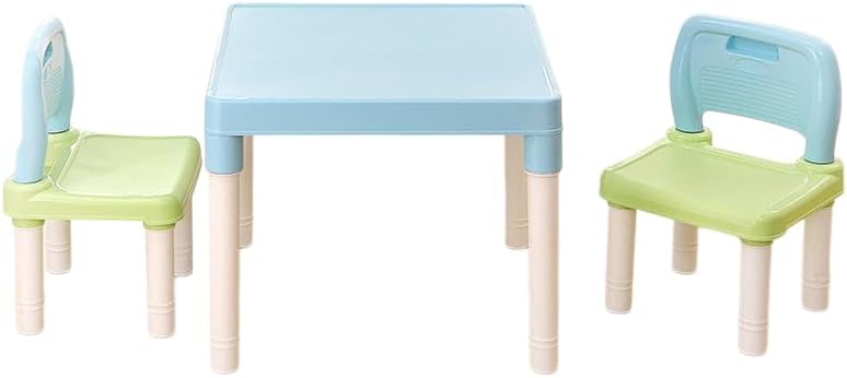 [mocoly]【子供用デスクチェアセット】 【学習デスク】 【高さ調節可能】 軽量コンパクト プラスチック製 学習用 幼児向け 家