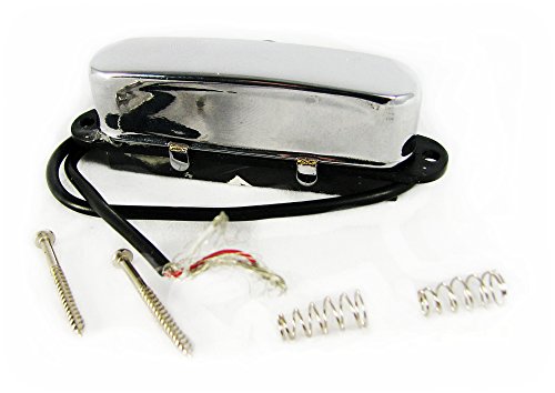 Cool Chrome-Covered Single-Coil Electric Guitar Magnetic Pickup