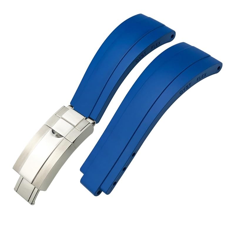 Fluorines de 20 mm Factura de Banda de Goma para GMT Oyster Yacht...