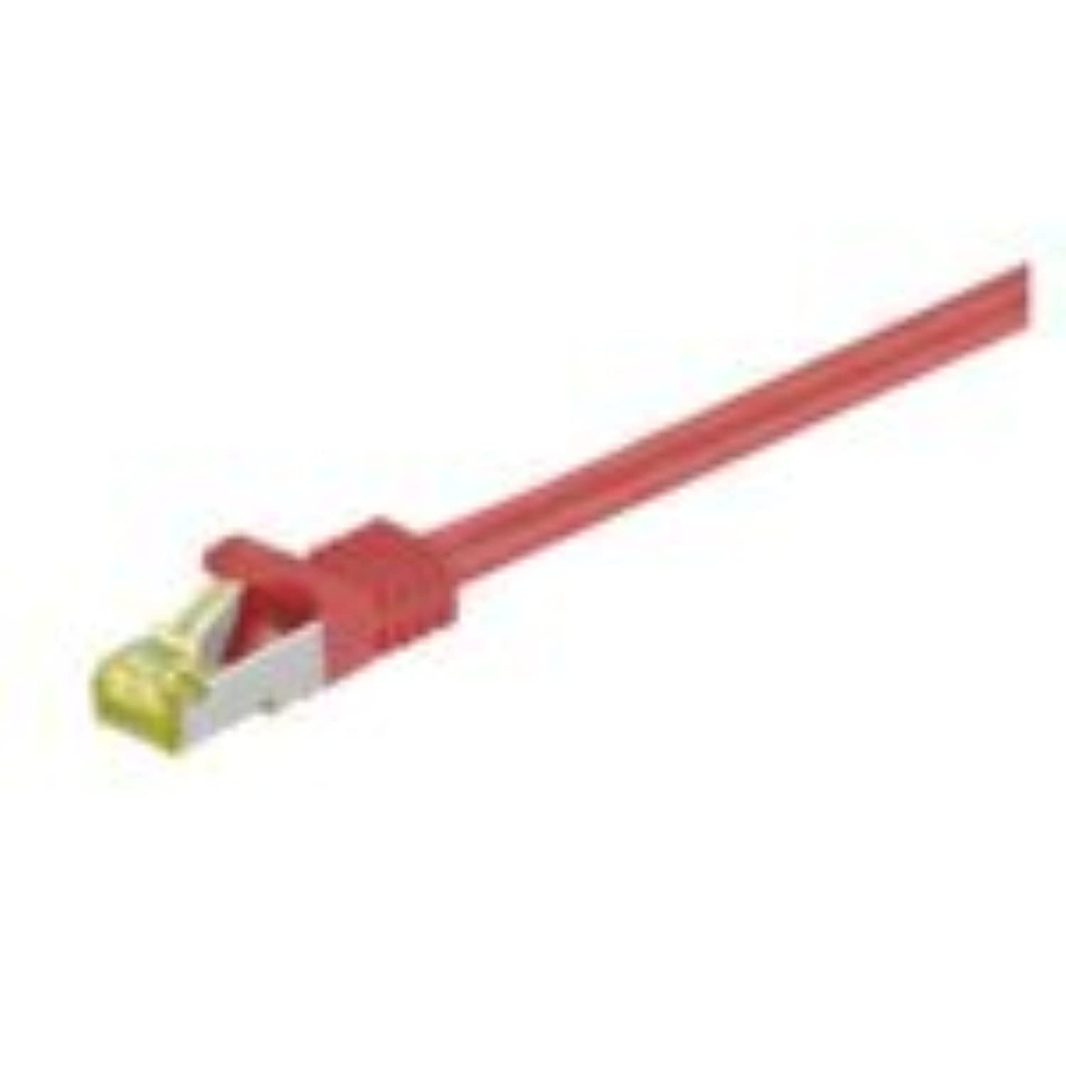 MicroConnect RJ45 Patch Cord S/FTP (PiMF), CAT 7 Shielded Cable 1.5m Red