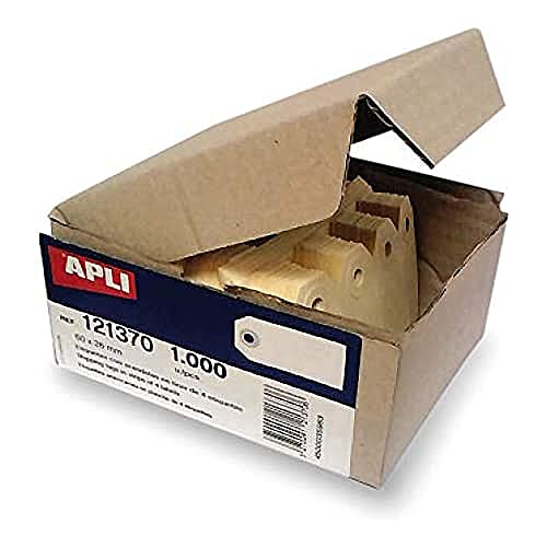 Apli 121372 Lot De 1000 Etiquettes Américaines En Planche De 4, 80 X 38 Mm