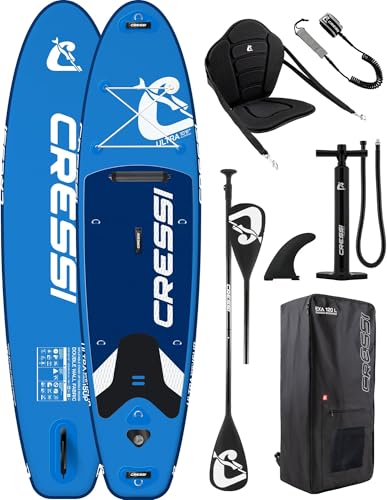 Paddle Gonflable CRESSI Ultra Rigide et Stable Set Isup Kayak 130kg