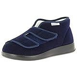 varomed schuhe damen Für empfindliche Füße VAROMED Genua 60.920-25 Unisex - Erwachsene, Hausschuhe, Blau (Marine 25), EU 43