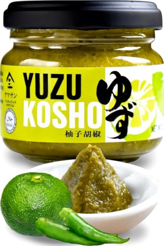 chaganju Yuzu Kosho Pepper Paste, Spices and Seasonings, Japanese Seasoning, 3.17Oz(90g)