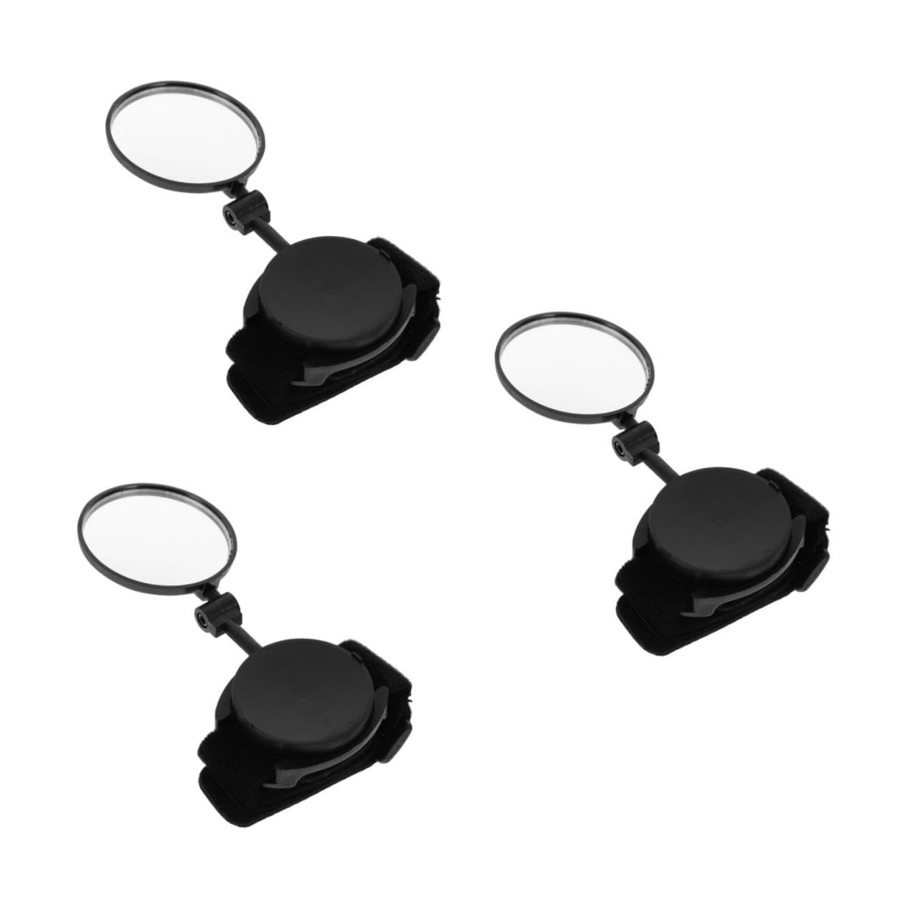 Didiseaon 3 Pezzi Specchietto Retrovisore Cinturino Da Polso Per Ciclismo Accessorio Retrovisore Accessori Dash Per Equitazione Mountain Bike Braccialetto Con Specchietto Retrovisore Per
