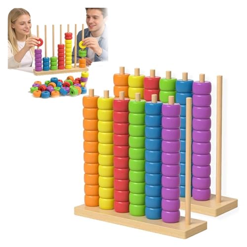 Jeu de défi de correspondance de couleurs puzzle d'empilage pour réflexe enfant et adulte