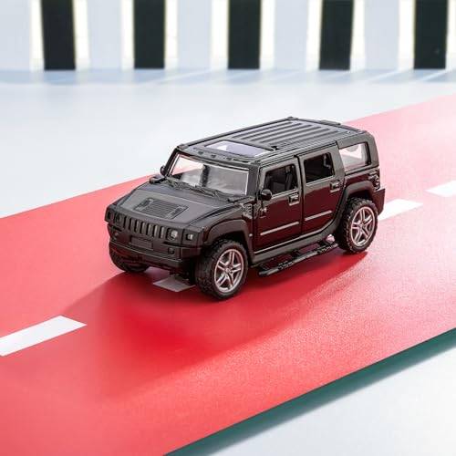 Image of Amazon Brand - Metal Die Cast 1:37 Humm | Black | Collectible & Durable